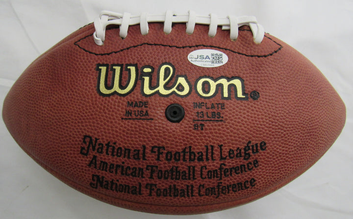 Marshall Faulk Signed Auto Wilson Football JSA CM07444