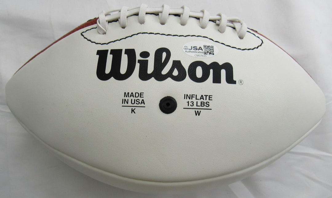 Brett Favre Signed Auto Wilson Football JSA CM07435