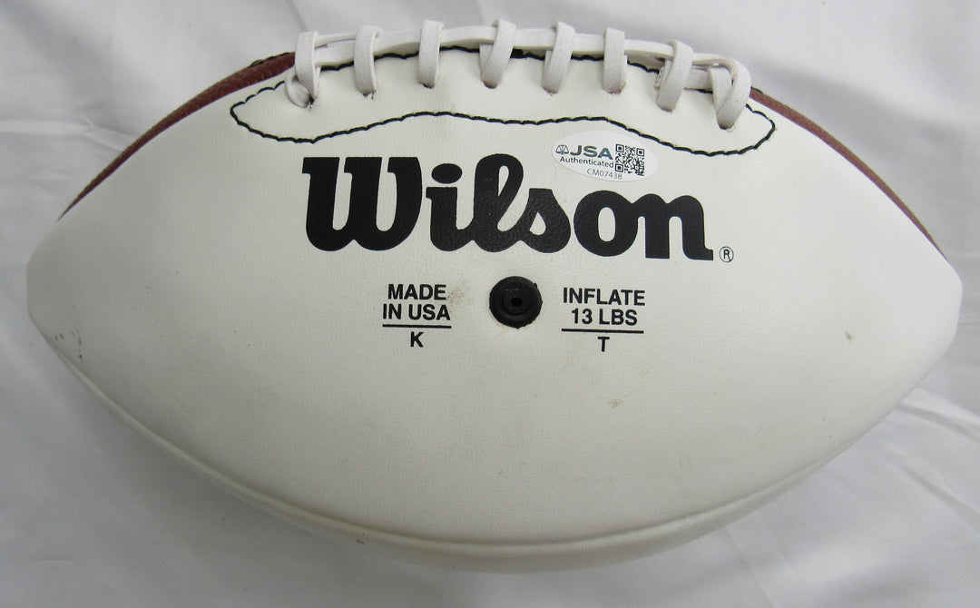 Gale Sayers Signed Auto Wilson Football JSA CM07438