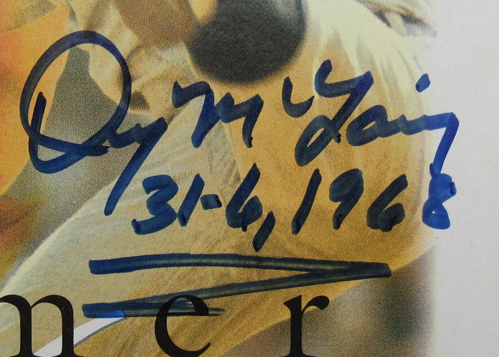 Denny Mclain Signed Sports illustrated Magazine Steiner Holo