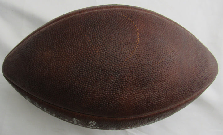 Y.A Tittle Signed Auto Wilson Football JSA CM07449 w/3 Inscriptions