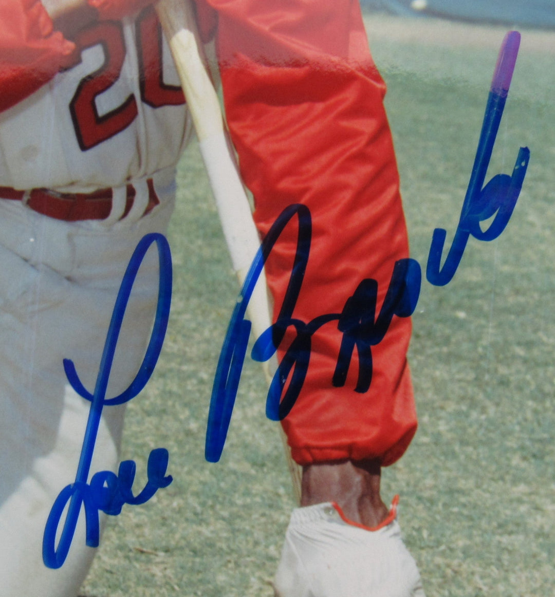 Lou Brock Signed 8x10 Photo JSA AV66150