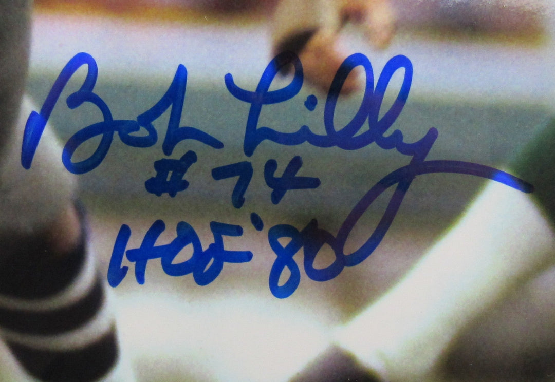 Bob Lilly Signed Auto 8x10 Photo JSA CM07388