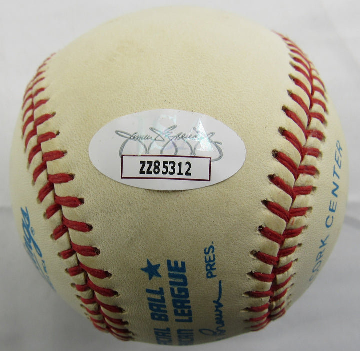 Mickey Mantle Willie Mays Duke Snider Signed Auto Rawlings Baseball JSA LOA ZZ85312