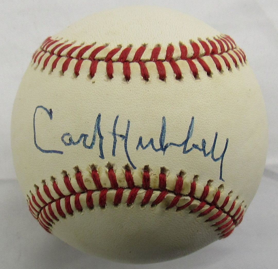 Carl Hubbell Signed Auto Rawlings Baseball JSA LOA ZZ85315