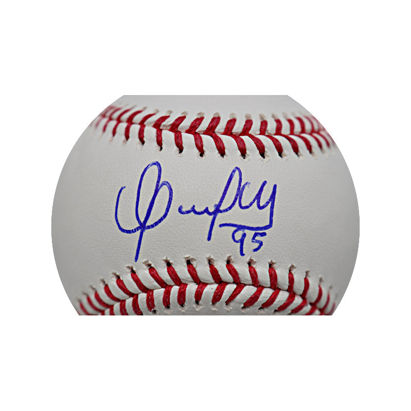 Oswaldo Cabrera New York Yankees Autographed Baseball (CX Auth)