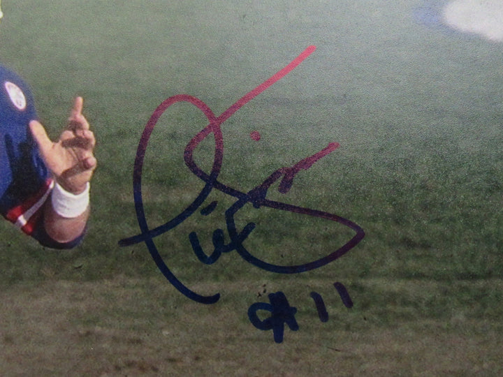 Phil Simms Signed Auto 11x14 Photo JSA CM07411