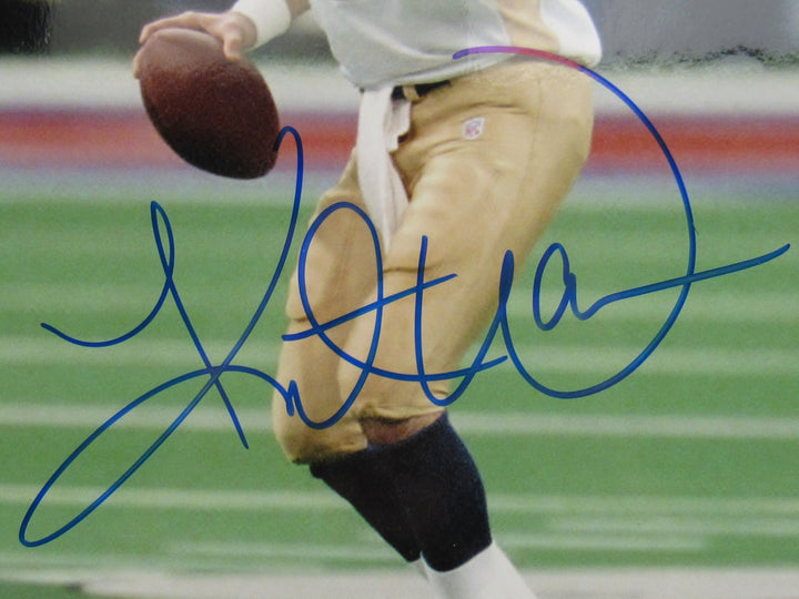 Kurt Warner Signed Auto 11x14 Photo JSA CM07414