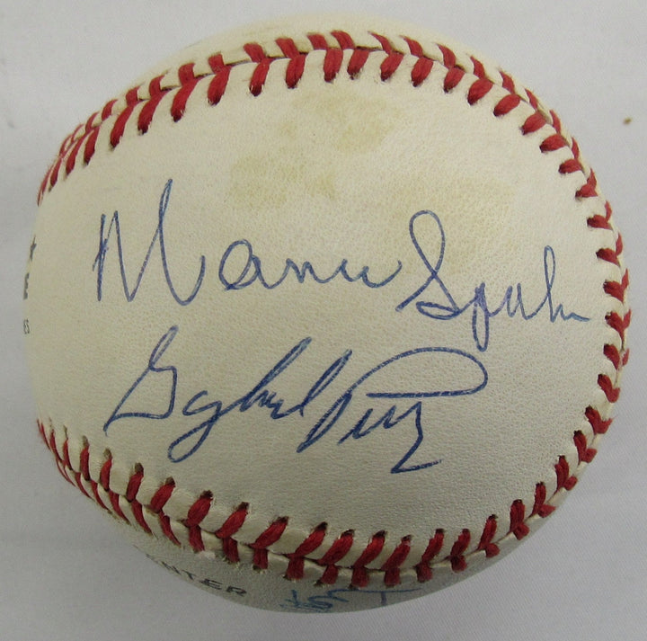 300 Win Club Pitchers Signed Auto Rawlings Baseball JSA LOA ZZ75398 - 5 Pitchers