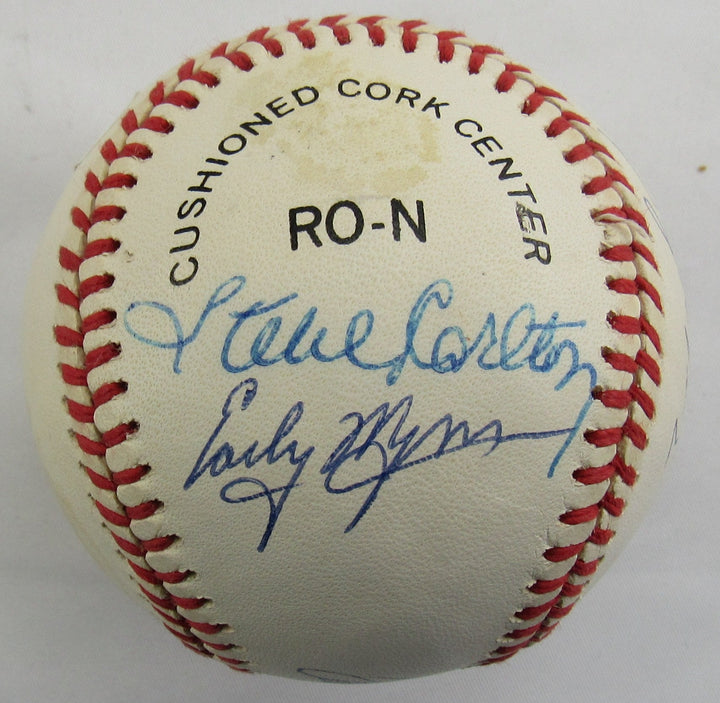 300 Win Club Pitchers Signed Auto Rawlings Baseball JSA LOA ZZ75398 - 5 Pitchers