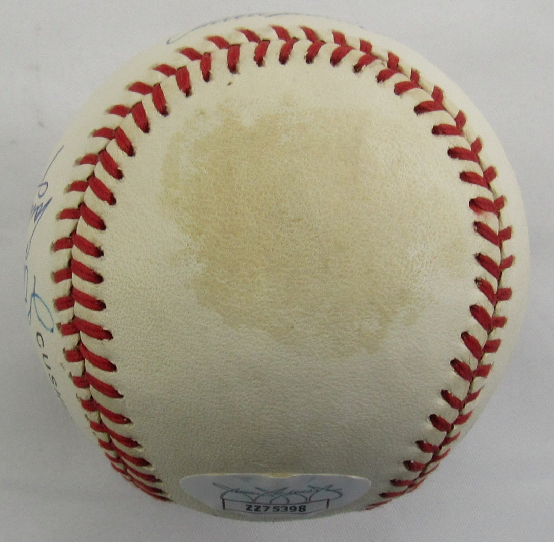 300 Win Club Pitchers Signed Auto Rawlings Baseball JSA LOA ZZ75398 - 5 Pitchers