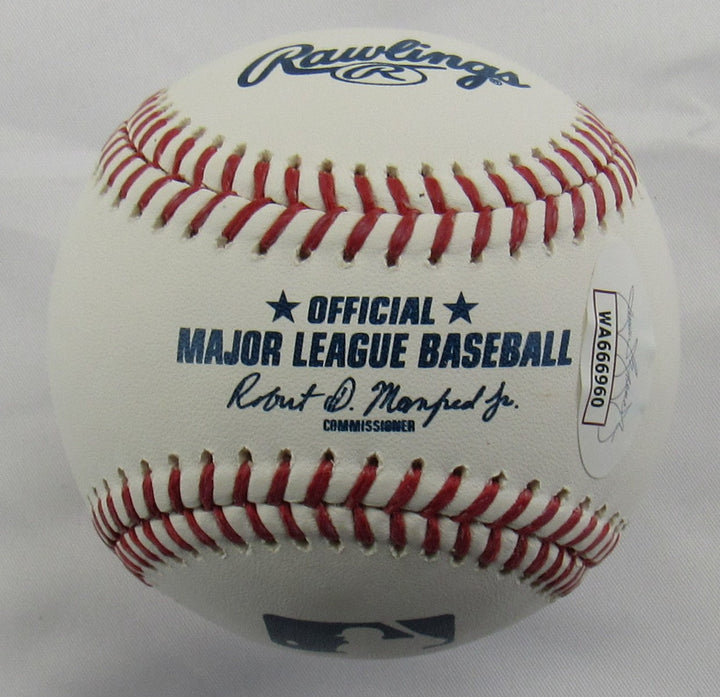 Todd Hollandsworth NL ROY Signed Auto Rawlings Baseball JSA WA666960