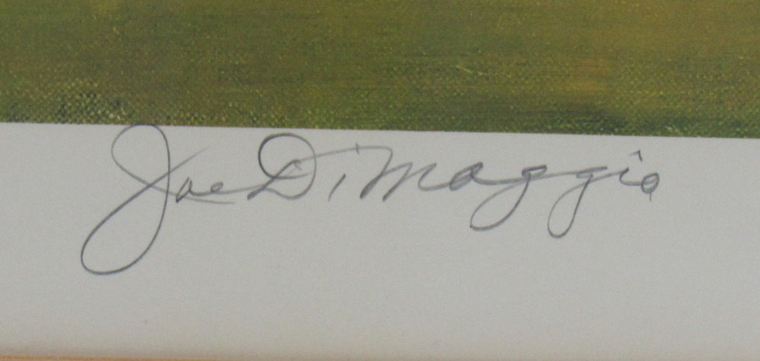 Joe DiMaggio Signed Auto 21x17 Photo JSA LOA ZZ71716