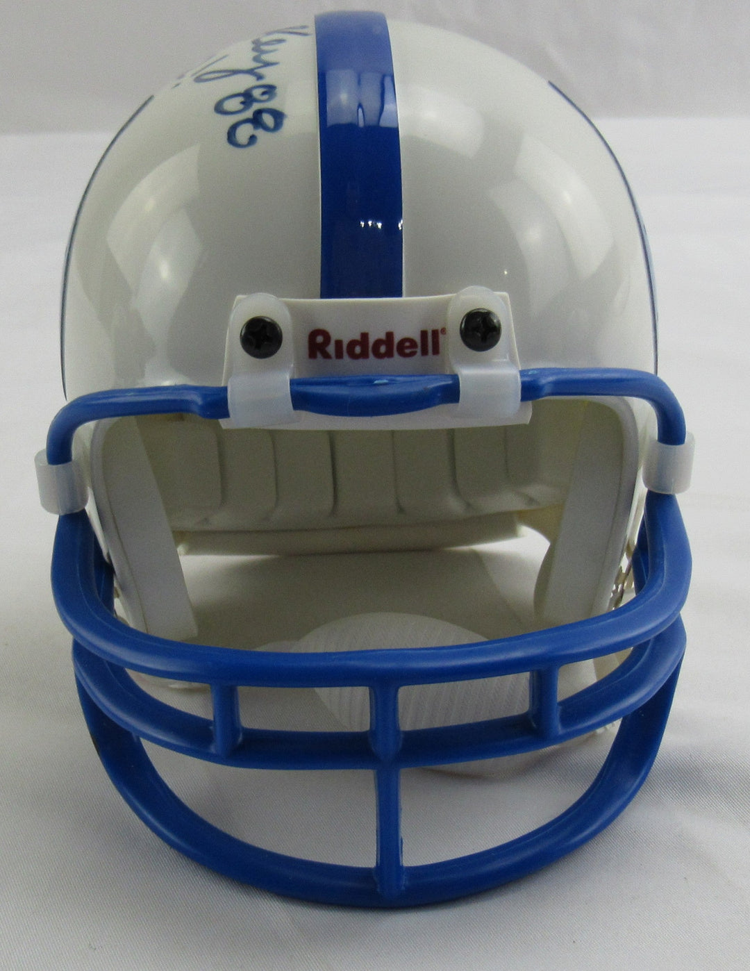 John Mackey Auto Colts Mini Helmet JSA CM07473