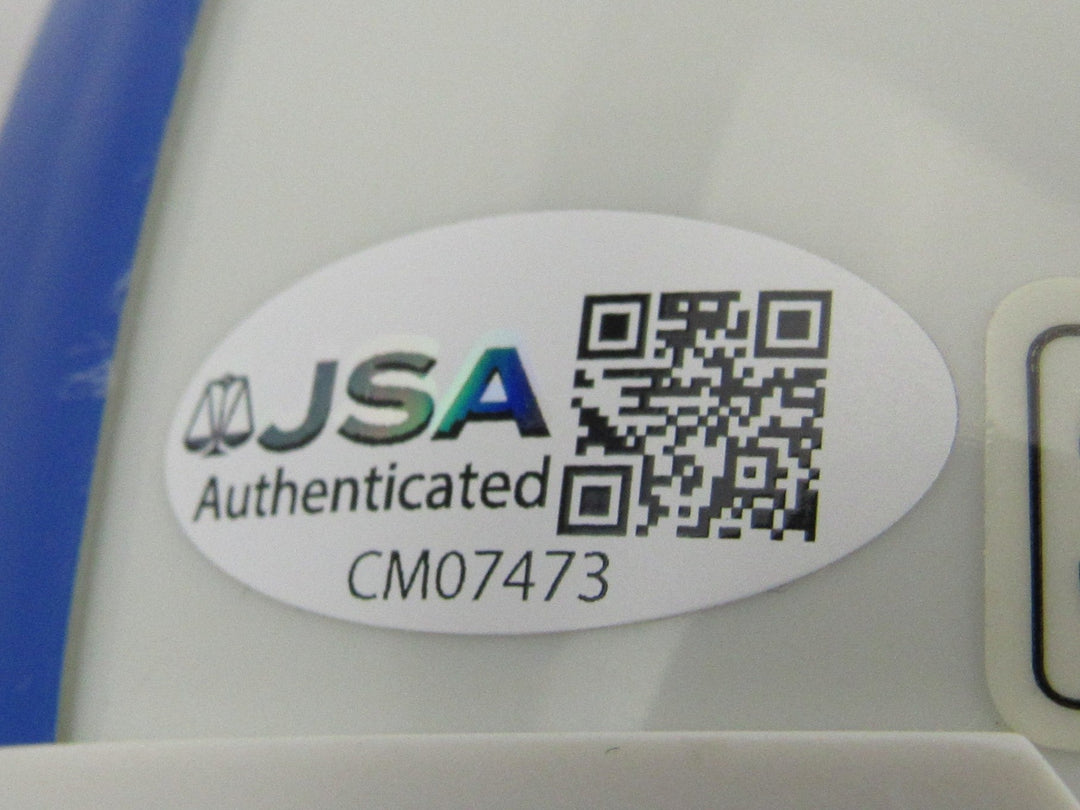 John Mackey Auto Colts Mini Helmet JSA CM07473