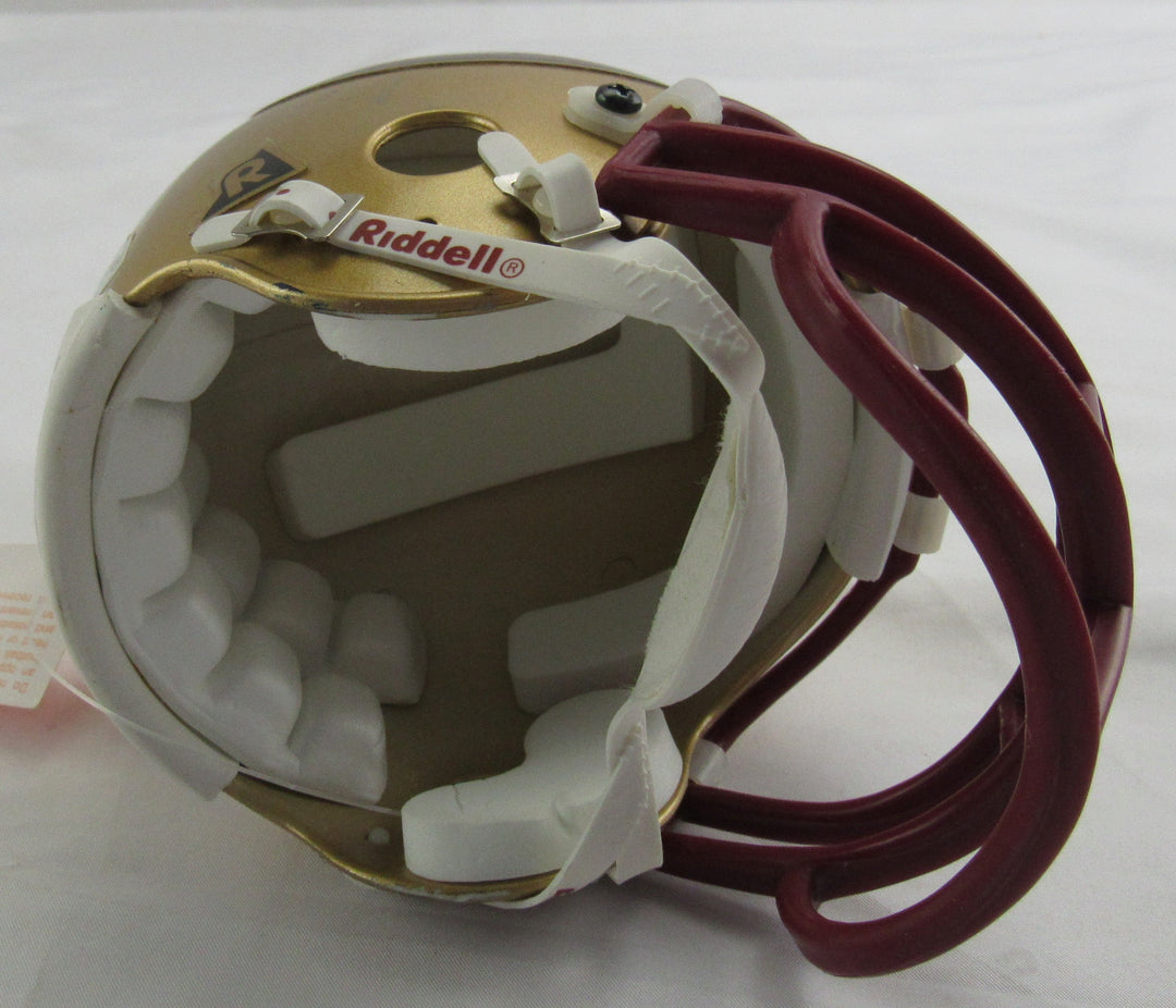 Jerry Rice Signed 49ers Auto Mini Helmet JSA CM07481