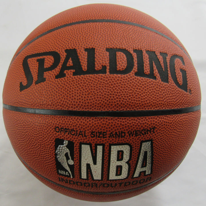 Dick Barnett Signed Auto Spalding Basketball JSA CM07457