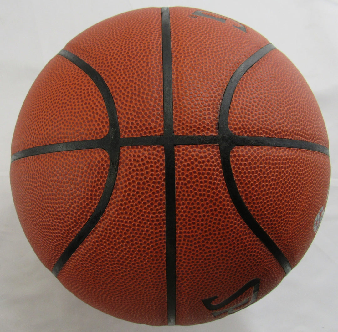 Dick Barnett Signed Auto Spalding Basketball JSA CM07457