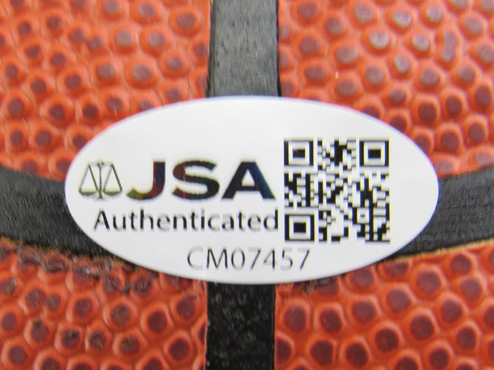 Dick Barnett Signed Auto Spalding Basketball JSA CM07457