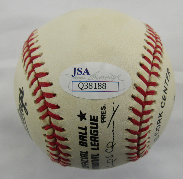 Willie McCovey Signed ROY 59 Auto Rawlings Baseball JSA Q38188