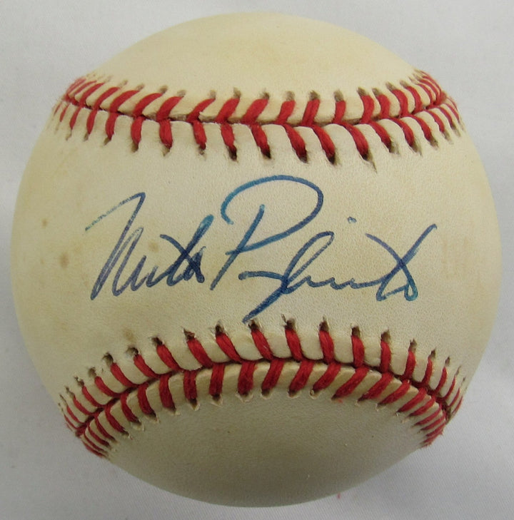 Mike Pagliarulo Signed Auto Rawlings Baseball B164
