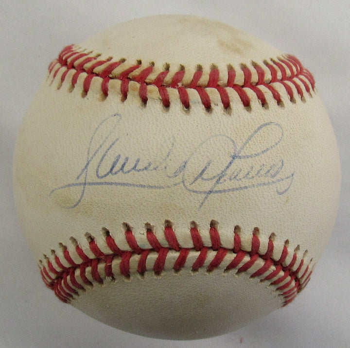Sandy Alomar SR. Signed Auto Rawlings Baseball B164