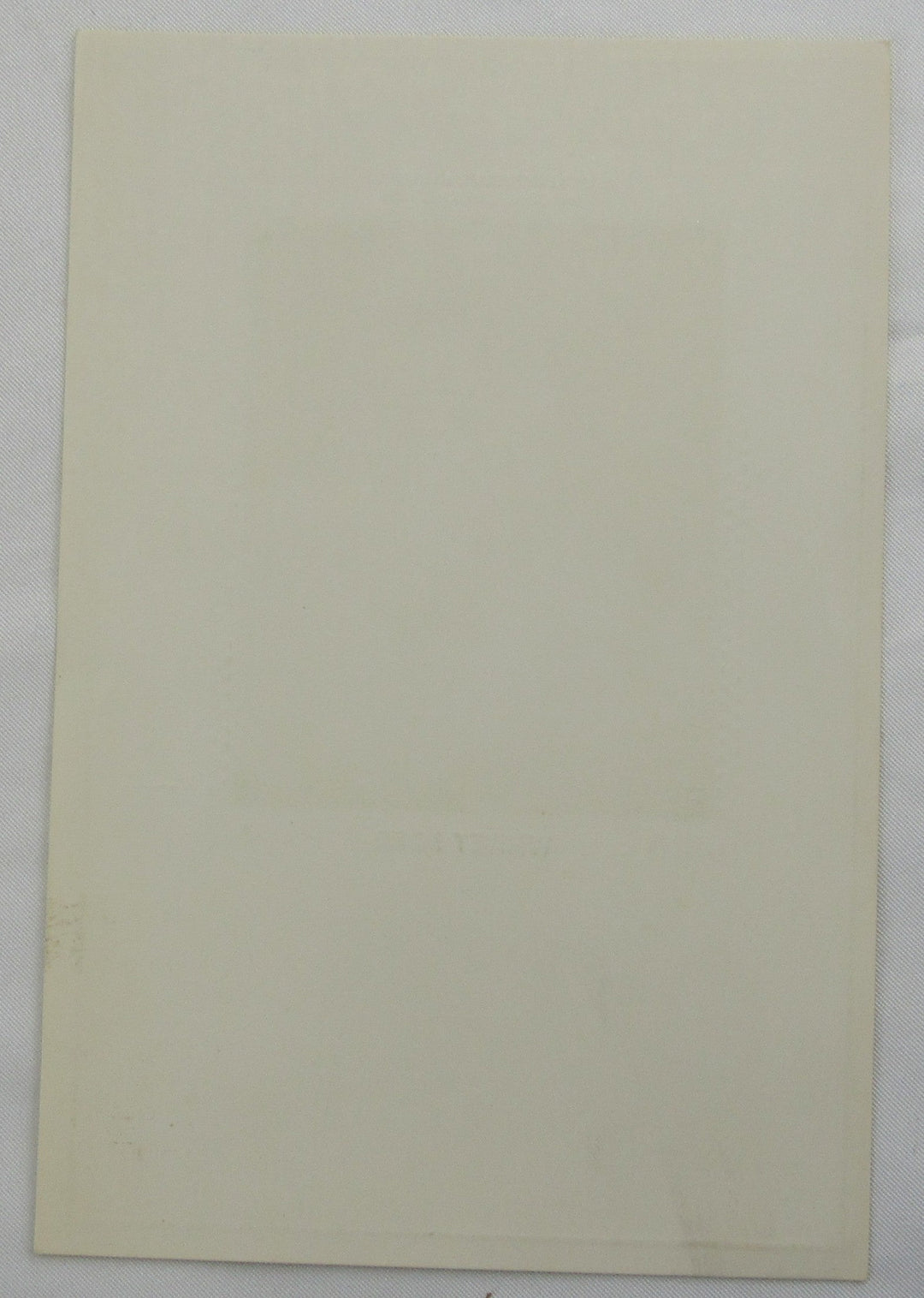 Whitey Ford Signed 4x6 Photo Zaso