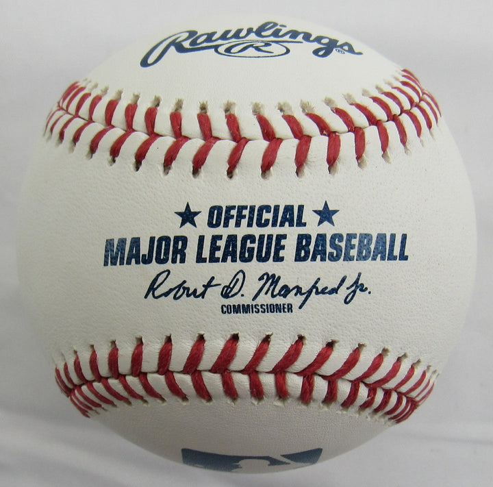 Eric Hinske Signed Auto Baseball w/ Insc B154