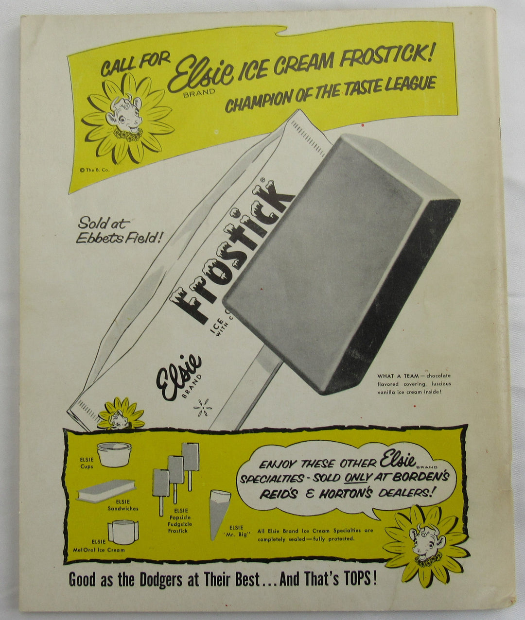 Brooklyn Dodgers 1957 Yearbook Magazine