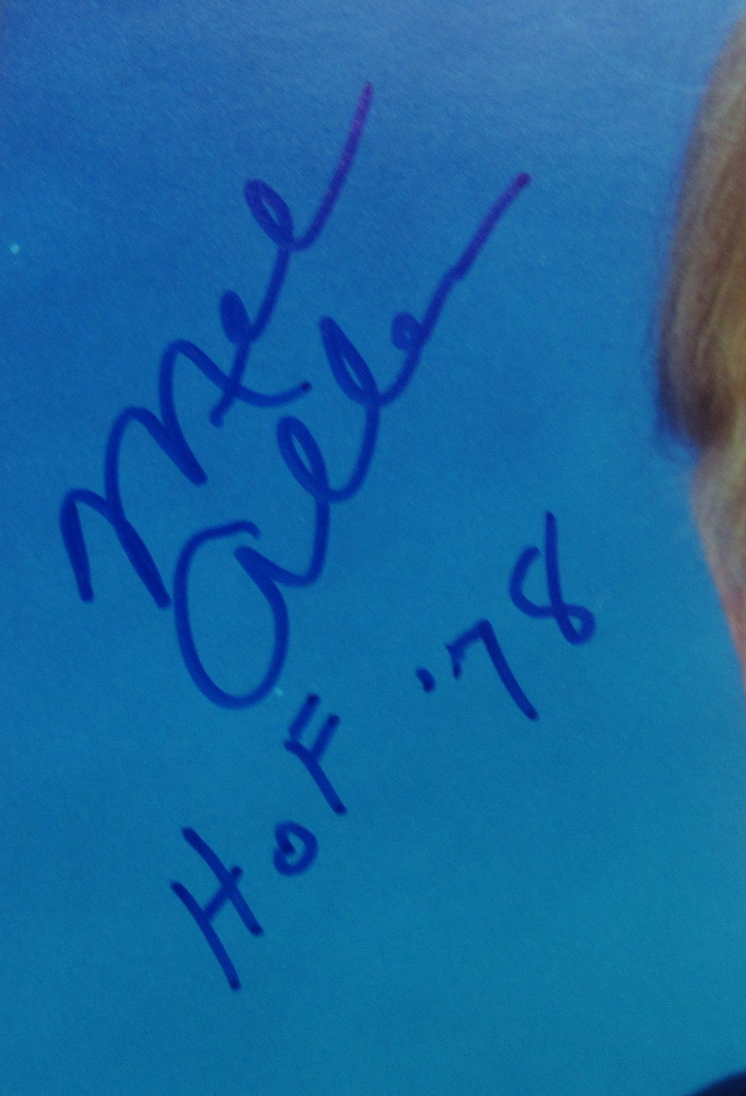 Mel Allen Signed Auto 8x10 Photo JSA CL12110