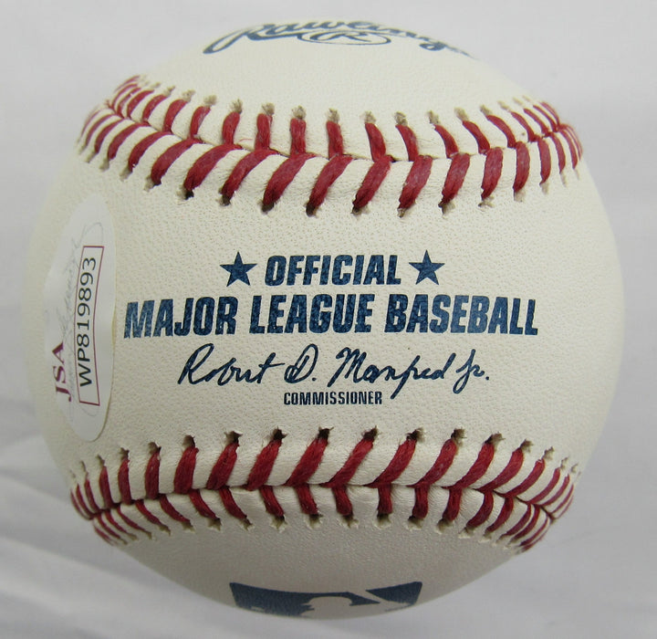 Wander Franco Signed Auto Baseball JSA WP819893 B155