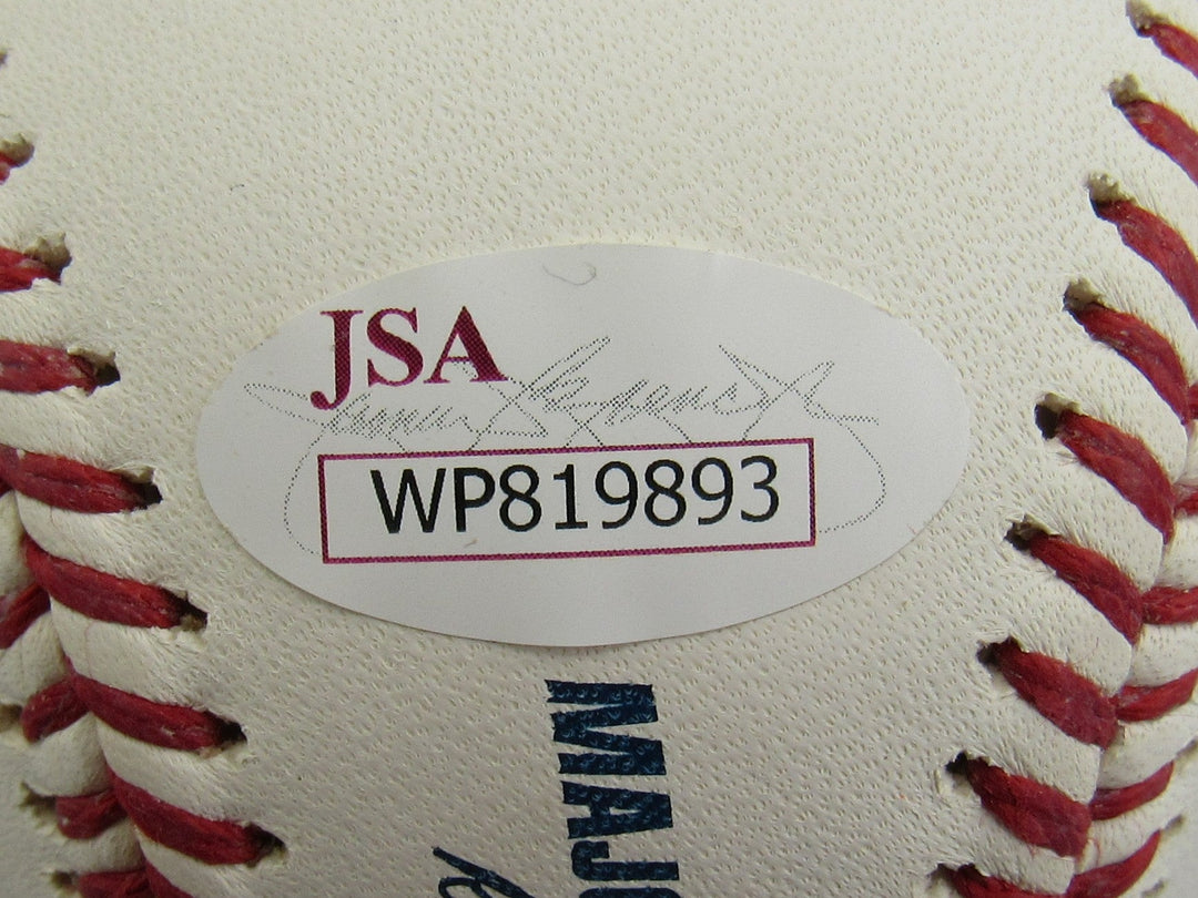 Wander Franco Signed Auto Baseball JSA WP819893 B155