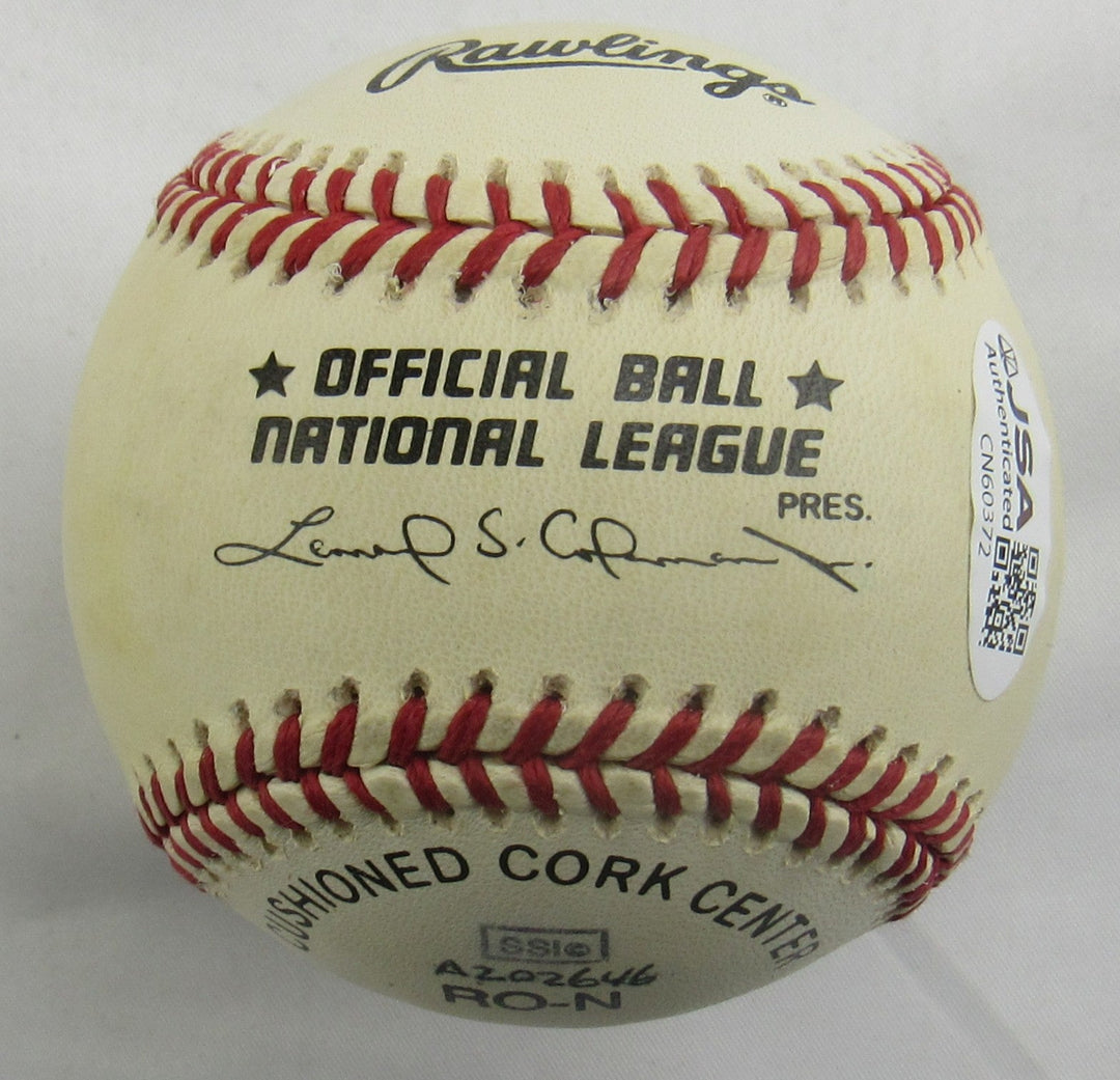 Johnny Bench Signed Rawlings Baseball JSA CN60372
