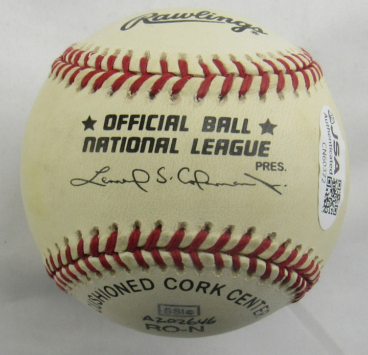 Johnny Bench Signed Rawlings Baseball JSA CN60372