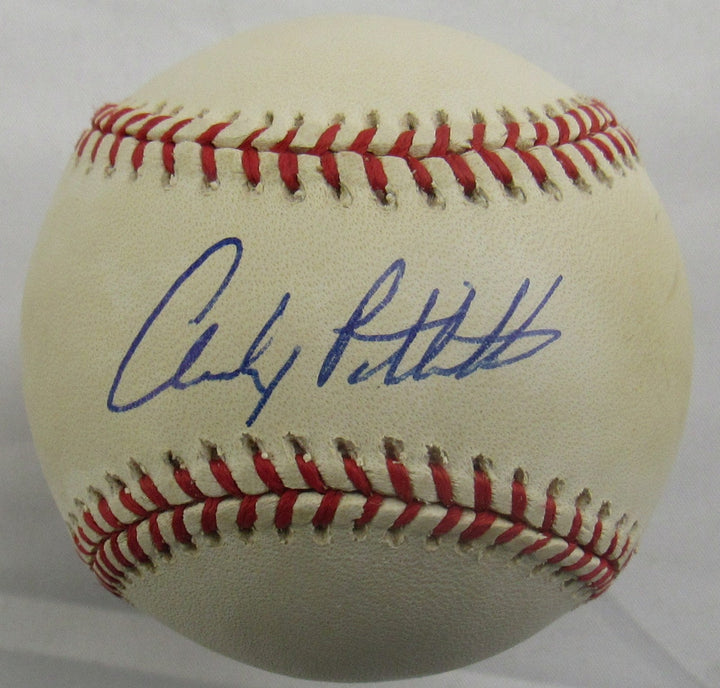 Andy Pettitte Signed Rawlings Baseball JSA CN60370