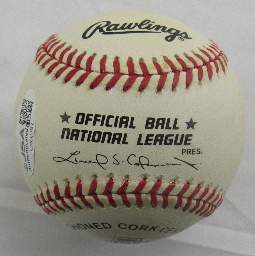 Greg Maddux Signed Rawlings Baseball JSA CN60382