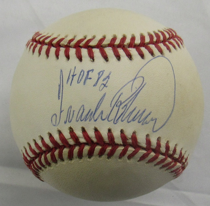 Frank Robinson Signed Rawlings Baseball JSA CN60397 w/HOF 82