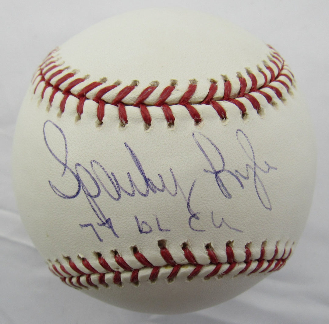 Sparky Lyle Signed Auto Baseball w/ Insc Tristar 6112422