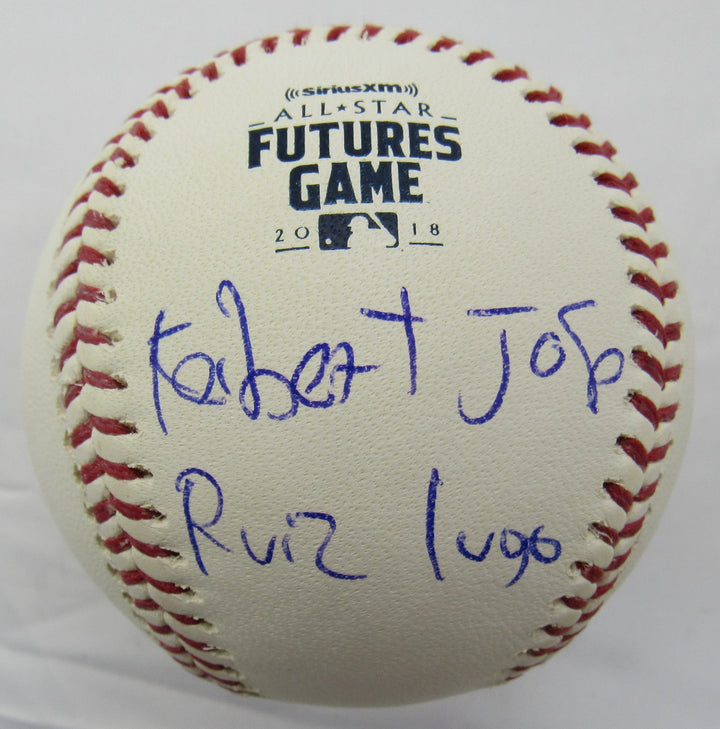 Keibert Ruiz Signed Auto Baseball w/ Insc JSA WP711774 B157