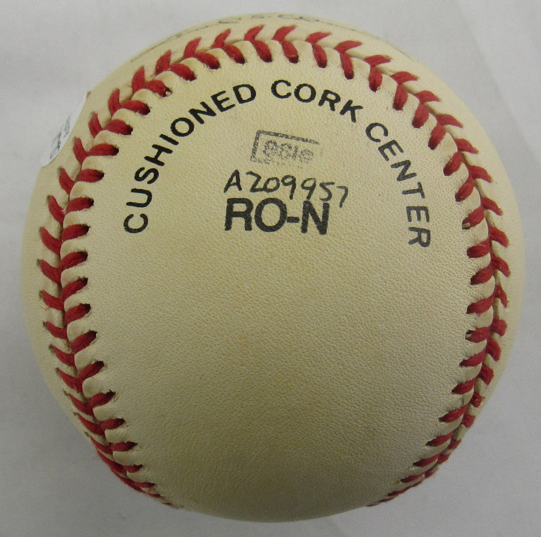 Enos Slaughter Signed Rawlings Baseball JSA CN60376