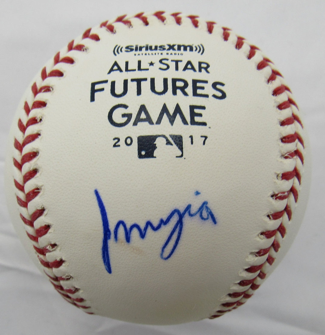 Francisco Mejia Signed Auto 2017 Futures Game Baseball JSA WP676304 B158