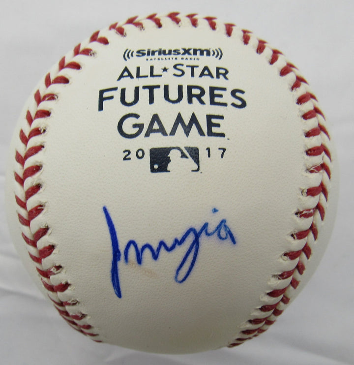 Francisco Mejia Signed Auto 2017 Futures Game Baseball JSA WP676304 B158