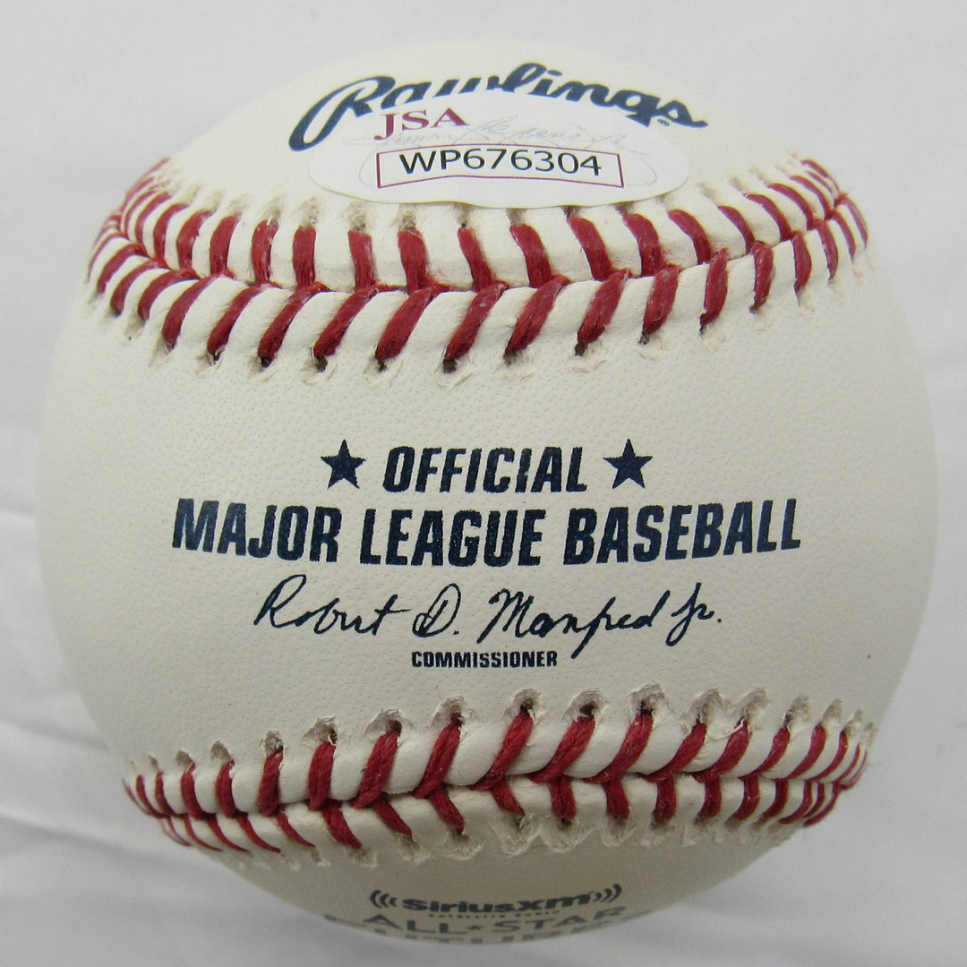 Francisco Mejia Signed Auto 2017 Futures Game Baseball JSA WP676304 B158