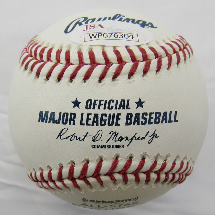 Francisco Mejia Signed Auto 2017 Futures Game Baseball JSA WP676304 B158