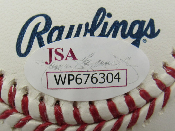 Francisco Mejia Signed Auto 2017 Futures Game Baseball JSA WP676304 B158