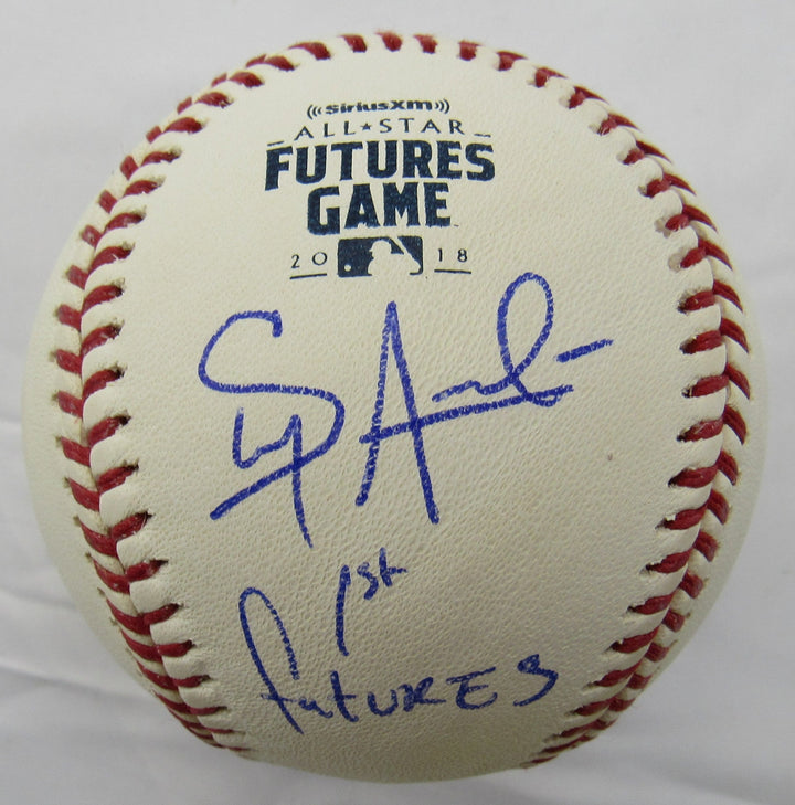 Shaun Anderson Signed Auto 2018 Futures Game Baseball w/ Insc JSA WP711744 B158