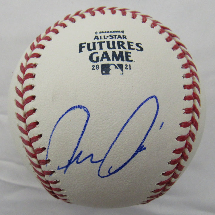 Luis Medina Signed Auto 2021 Futures Game Baseball B158