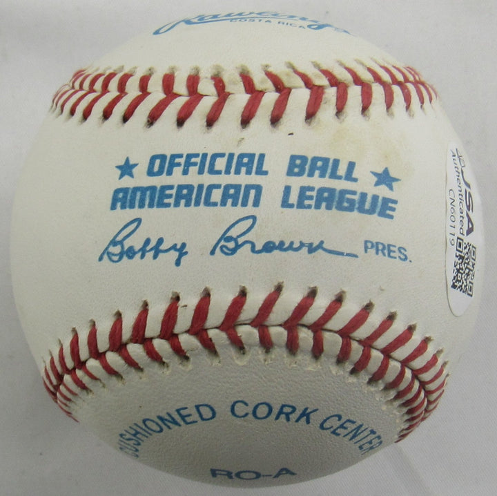 Don Larsen Signed Auto Rawlings Baseball JSA CN60119