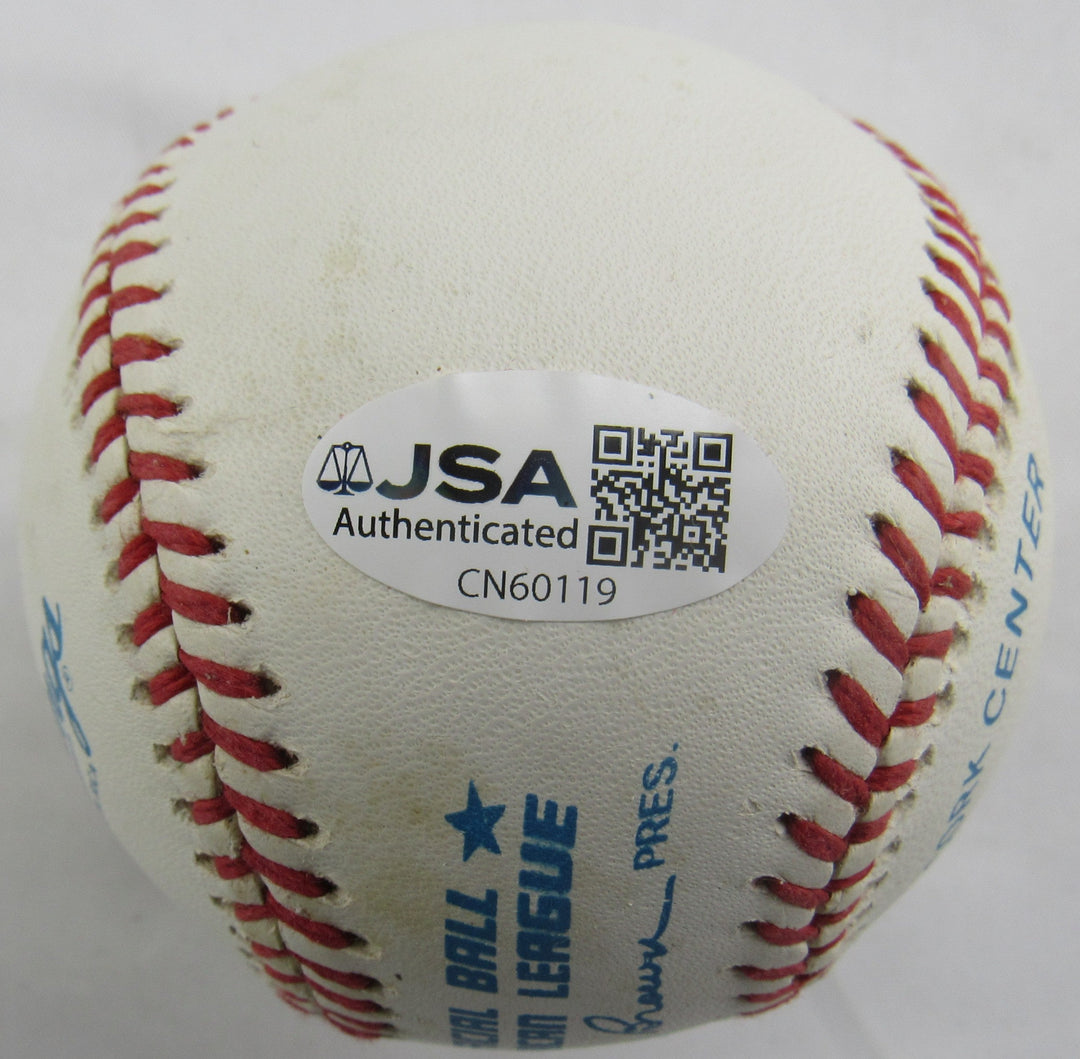 Don Larsen Signed Auto Rawlings Baseball JSA CN60119