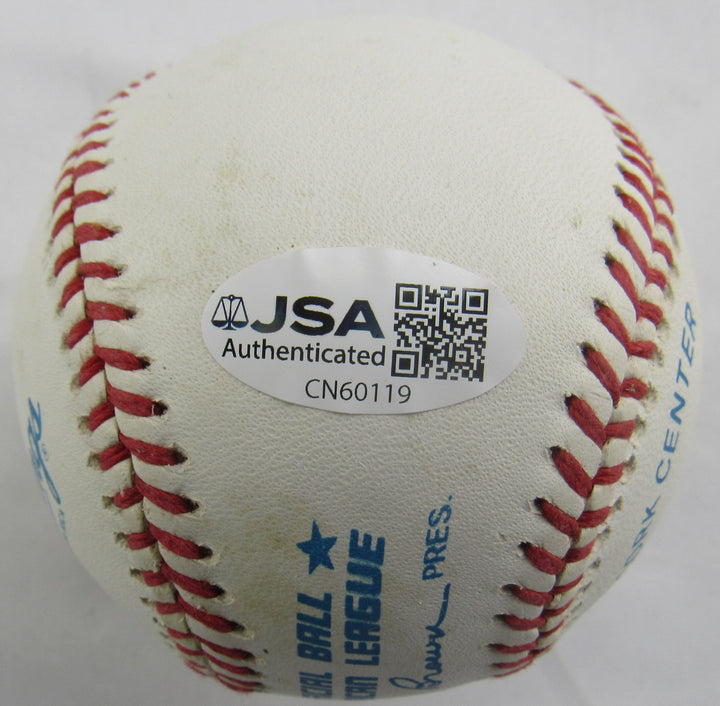 Don Larsen Signed Auto Rawlings Baseball JSA CN60119